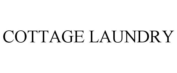 Trademark Logo COTTAGE LAUNDRY