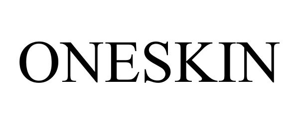 Trademark Logo ONESKIN