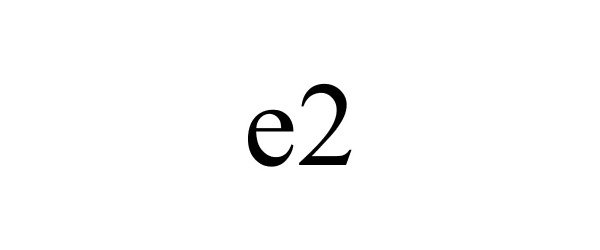 Trademark Logo E2