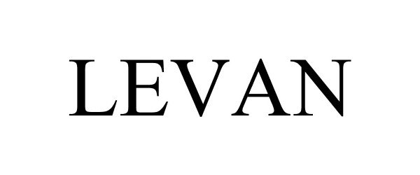 Trademark Logo LEVAN