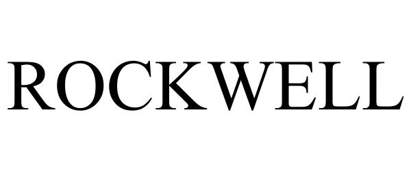 Trademark Logo ROCKWELL