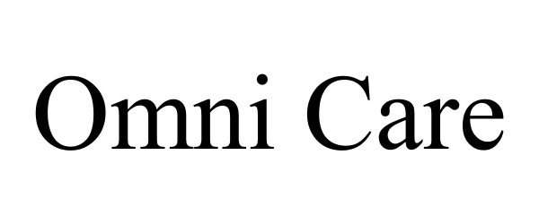 Trademark Logo OMNI CARE