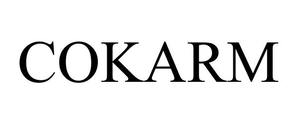 Trademark Logo COKARM