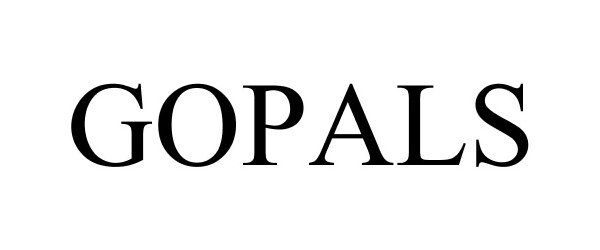 Trademark Logo GOPALS