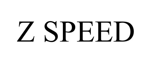Trademark Logo Z SPEED