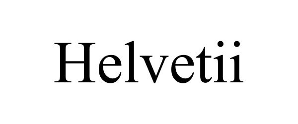 Trademark Logo HELVETII
