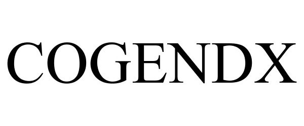 Trademark Logo COGENDX