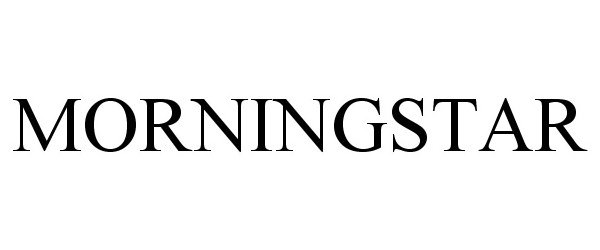 Trademark Logo MORNINGSTAR