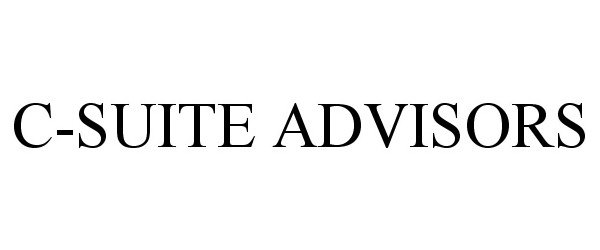 Trademark Logo C-SUITE ADVISORS