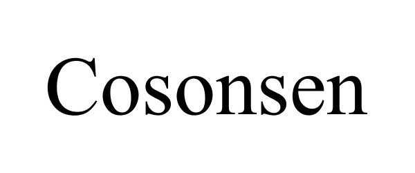 Trademark Logo COSONSEN