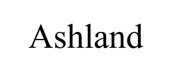 Trademark Logo ASHLAND