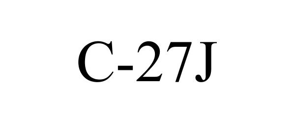 Trademark Logo C-27J