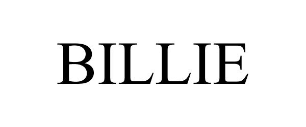 Trademark Logo BILLIE