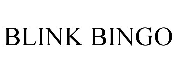  BLINK BINGO