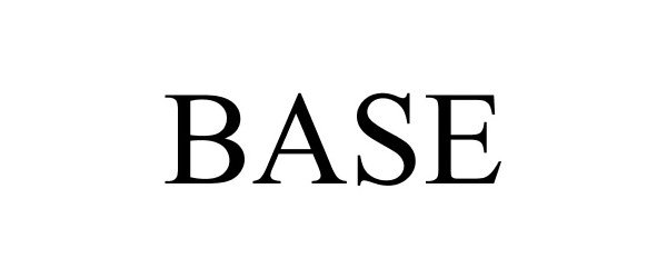 Trademark Logo BASE