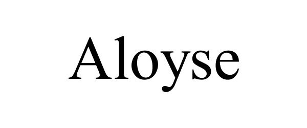  ALOYSE