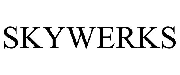 Trademark Logo SKYWERKS