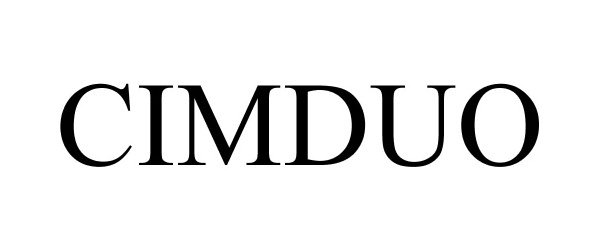 Trademark Logo CIMDUO