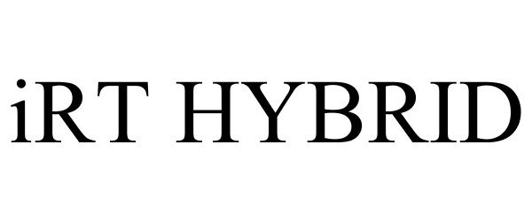 Trademark Logo IRT HYBRID