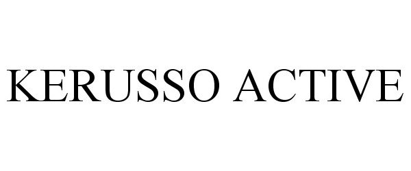  KERUSSO ACTIVE