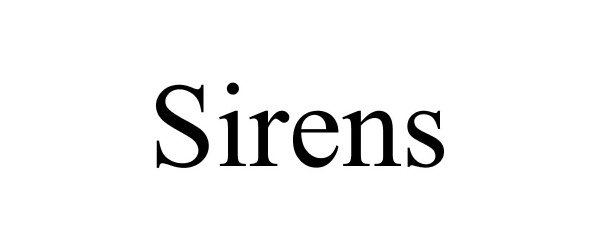 Trademark Logo SIRENS