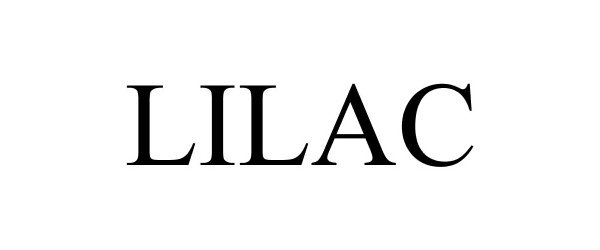 Trademark Logo LILAC