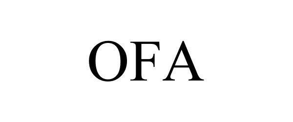 Trademark Logo OFA