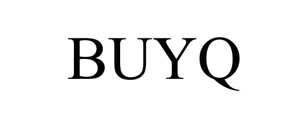 Trademark Logo BUYQ