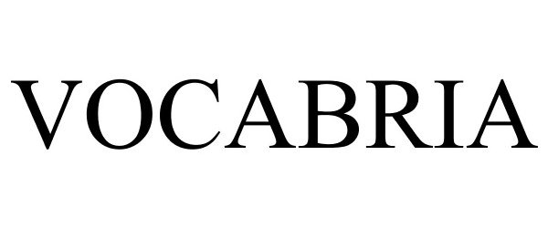 Trademark Logo VOCABRIA