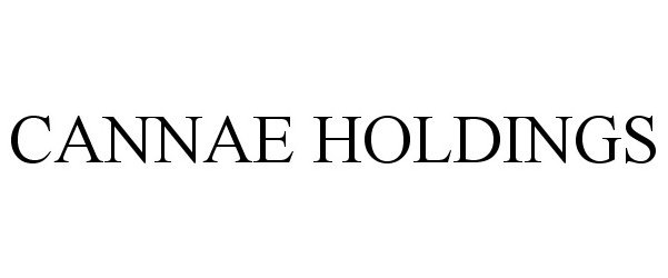 Trademark Logo CANNAE HOLDINGS