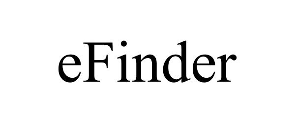 Trademark Logo EFINDER