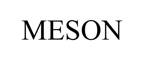Trademark Logo MESON