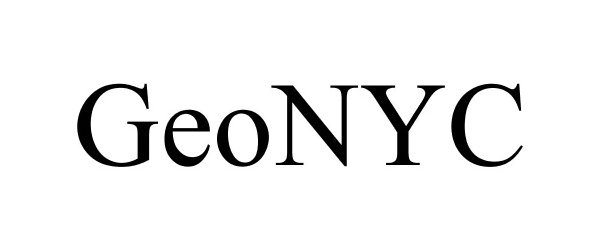 Trademark Logo GEONYC