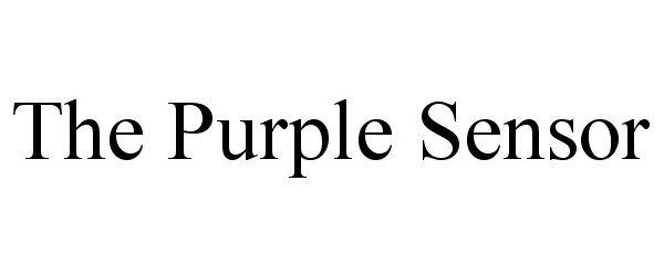  THE PURPLE SENSOR