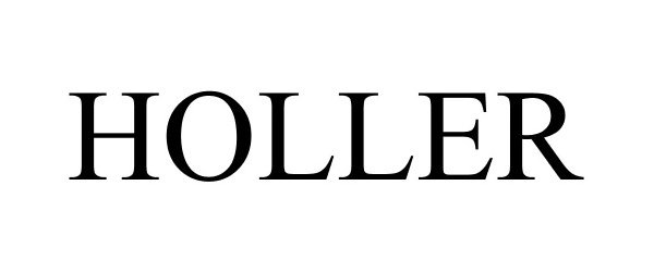 Trademark Logo HOLLER
