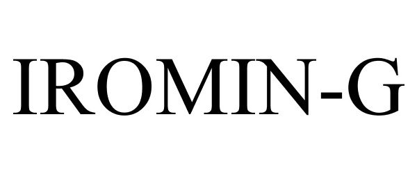 Trademark Logo IROMIN-G