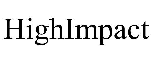 Trademark Logo HIGHIMPACT