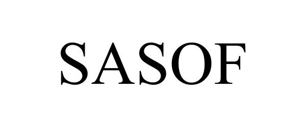 Trademark Logo SASOF