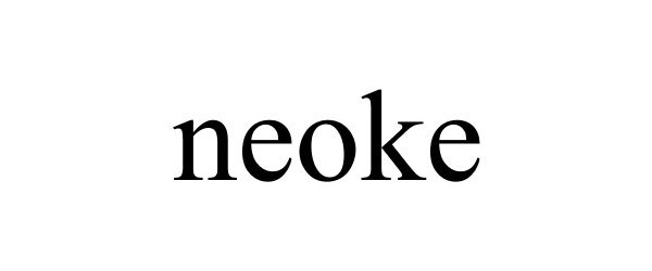 Trademark Logo NEOKE