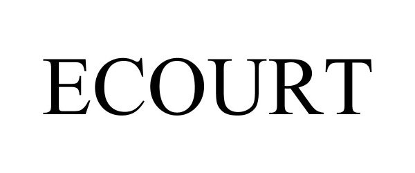 Trademark Logo ECOURT