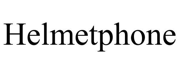 Trademark Logo HELMETPHONE