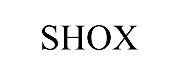 Trademark Logo SHOX