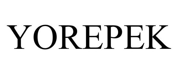 Trademark Logo YOREPEK