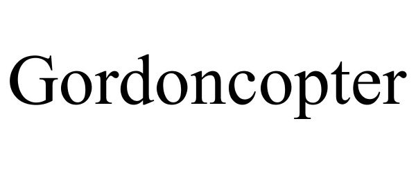 Trademark Logo GORDONCOPTER