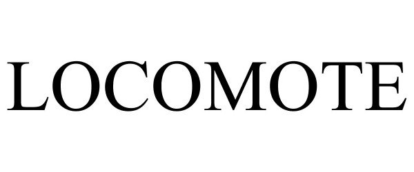 Trademark Logo LOCOMOTE