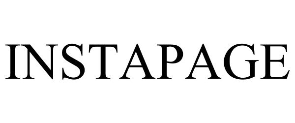Trademark Logo INSTAPAGE