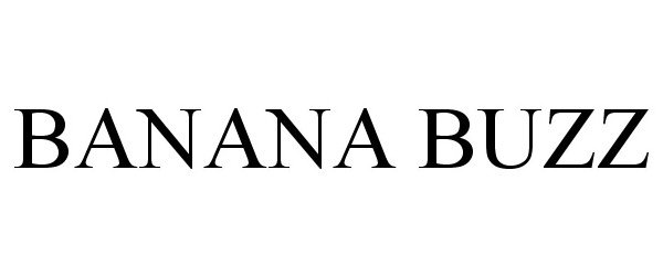 Trademark Logo BANANA BUZZ