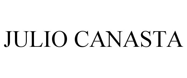 Trademark Logo JULIO CANASTA