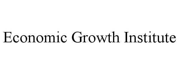 Trademark Logo ECONOMIC GROWTH INSTITUTE