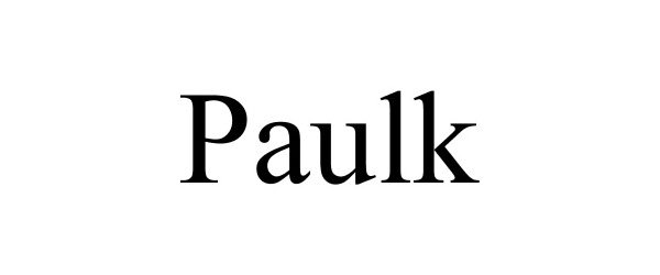  PAULK